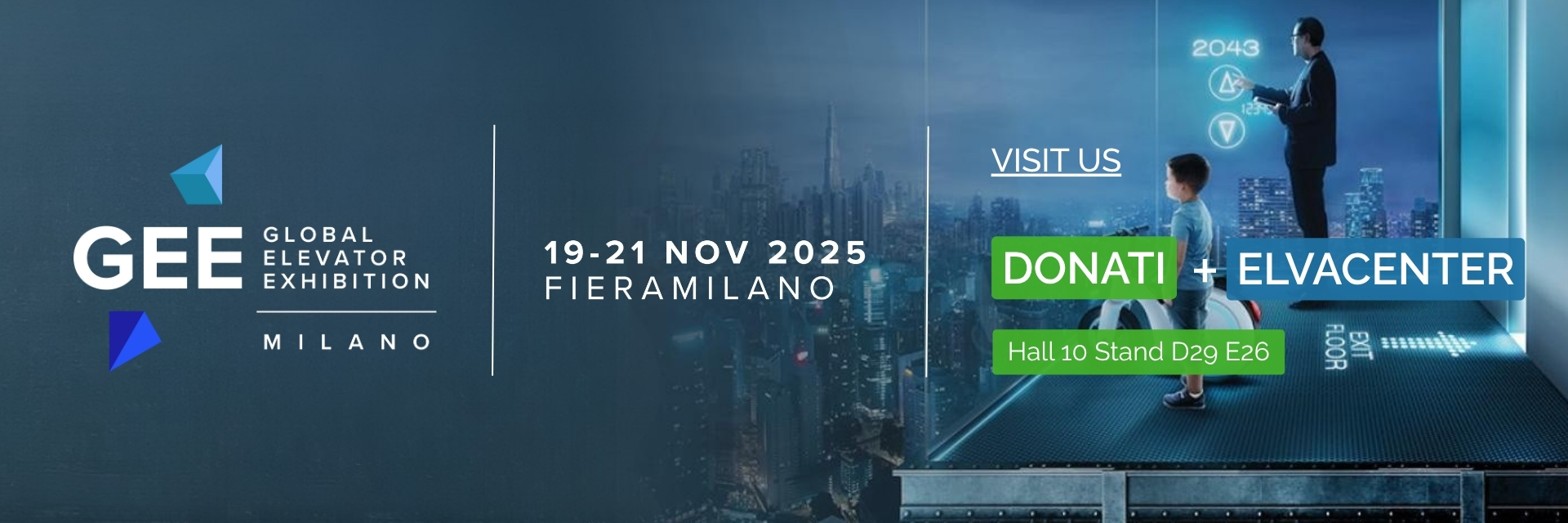 donati Gee | 19-21 Nov | Fiera Milano GEE