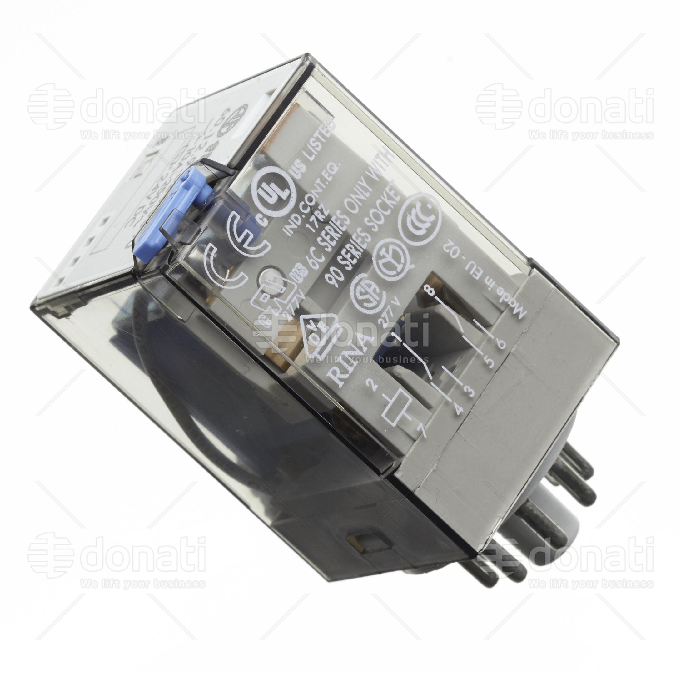 55.32.8.024.0040 Finder | Relé De Potencia Sin Enavamiento Finder 55 Series De 2 Polos, DPDT - Foto 8