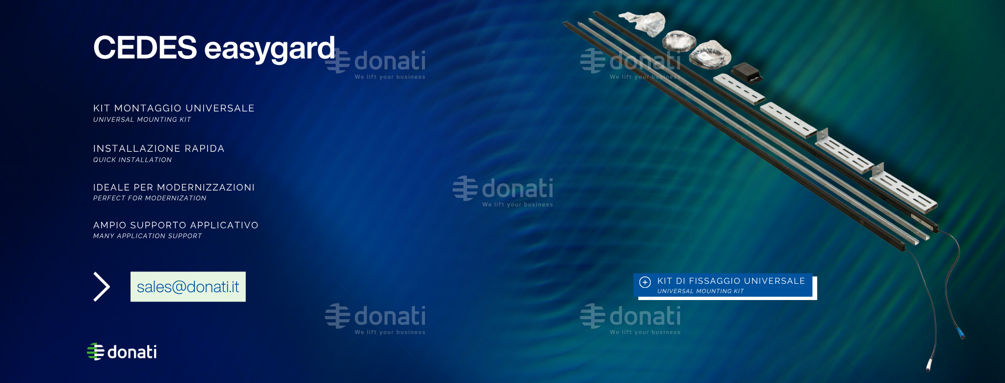 Donati X CEDES easygard