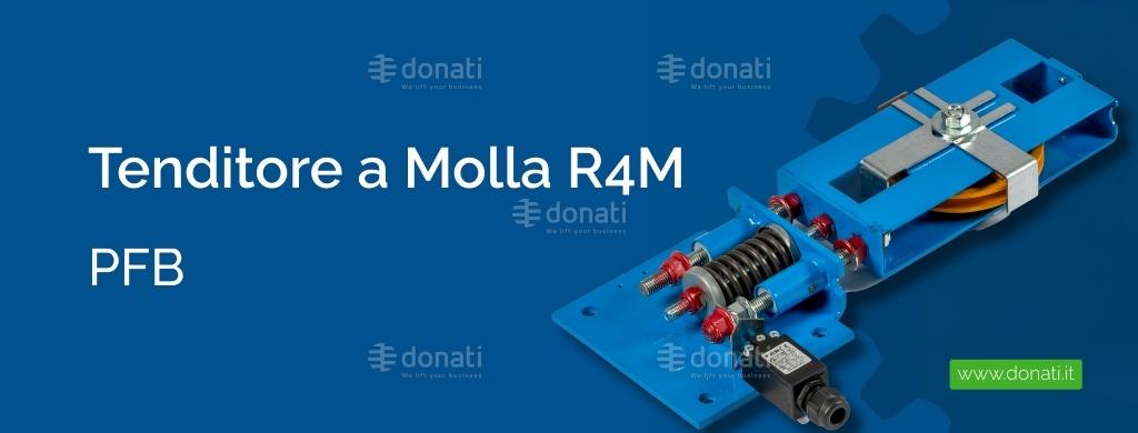Tenditore a molla R4M: installazione rapida, tensione stabile e meno interventi. La soluzione ideale per tecnici e manutentori. Contattaci sales@donati.it