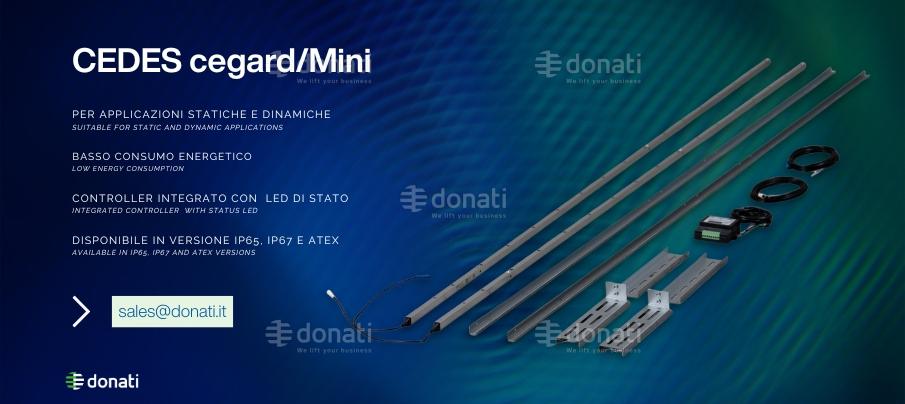 Donati X CEDES cegard/Mini 