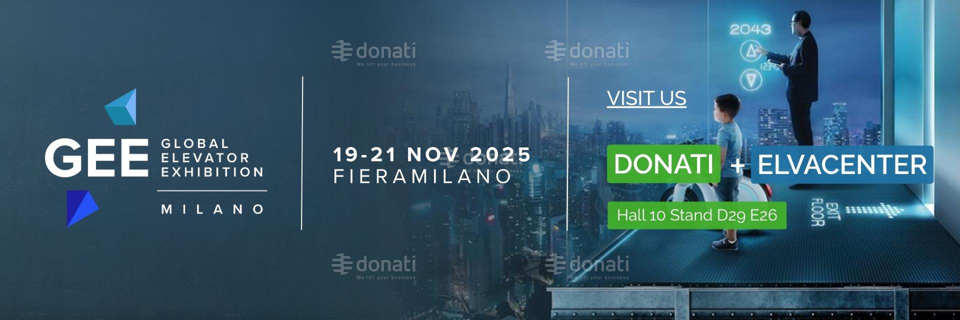 donati Gee | 19-21 Nov | Fiera Milano GEE